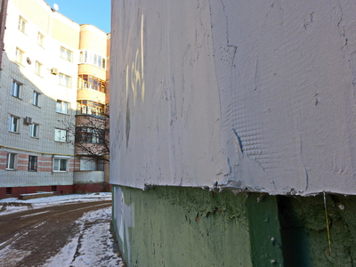 утеплённая стена  ул. Красноборская, д.21 - брак фото 5