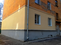 Утепление стены ул. Маланова, 2 фото 1